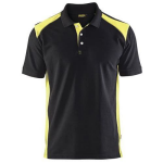 Blaklader Poloshirt Piqué 3324 - kraag met knopen - High Vis geel