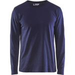 Blaklader T-shirt lange mouw - marineblauw