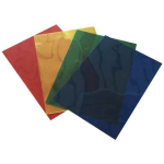 Elami Bindomslagen, transparant, gekleurd A4-formaat - Set van 100