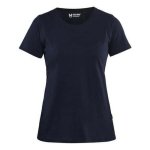 Blaklader T-shirt Dames 3334 - ronde hals - marineblauw