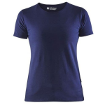 Blaklader T-Shirt Dames 3304 - ronde hals - marineblauw