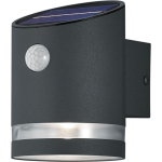 BES LED Led Wandlamp - Wandverlichting - Trion Salty - 3w - Warm Wit 3000k - Rechthoek - Mat - Rvs - Zwart
