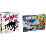 Hasbro Spellenbundel - Bordspellen - 2 Stuks - Twister & Levensweg Electronisch Bankieren