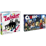 Hasbro Spellenbundel - Bordspellen - 2 Stuks - Twister & Cluedo