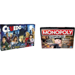 Hasbro Spellenbundel - Bordspellen - 2 Stuks - Cluedo & Monopoly Valsspelerseditie