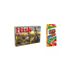 Hasbro Spellenbundel - Bordspellen - 2 Stuks - Risk & Skip-bo