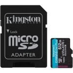 Kingston Canvas Go! Plus Microsdxc 512 Gb - Zwart