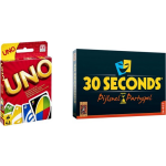 Hasbro Spellenbundel - Bordspellen - 2 Stuks - Uno & 30 Seconds