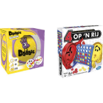 Hasbro Spellenbundel - Bordspellen - 2 Stuks - Dobble Classic & Vier Op 'N Rij