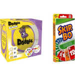 Hasbro Spellenbundel - Bordspellen - 2 Stuks - Dobble Classic & Skip-bo