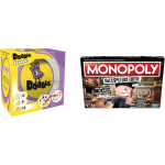Hasbro Spellenbundel - Bordspellen - 2 Stuks - Dobble Classic & Monopoly Valsspelerseditie