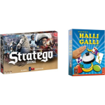 Hasbro Spellenbundel - Bordspellen - 2 Stuks - Stratego & Halli Galli