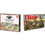 Hasbro Spellenbundel - Bordspellen - 2 Stuks - Ganzenbord & Risk