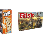 Hasbro Spellenbundel - Bordspellen - 2 Stuks - Jenga & Risk