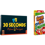 Hasbro Spellenbundel - Bordspellen - 2 Stuks - 30 Seconds & Skip-bo