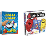 Hasbro Spellenbundel - Bordspellen - 2 Stuks - Halli Galli & Vier Op 'N Rij