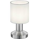 BES LED Led Tafellamp - Tafelverlichting - Trion Garno - E14 Fitting - Rond - Mat - Aluminium - Wit