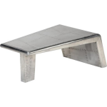 Vidaxl Salontafel Aviator Vintage Luchtvaartstijl Aluminium - Plata