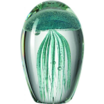 Leonardo - Jellyfish Ornament Kwal H11 Cm - Turquoi - Groen