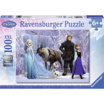 Ravensburger Puzzel Disney Frozen Rijk Van De Sneeuwkoningin - 100 Stukjes