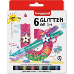 Bruynzeel Glitter Stiften - 6 Stuks