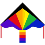 Invento Eenlijnskindervlieger Simple Flyer Rainbow 120 Cm
