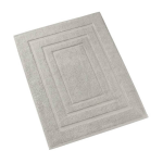 De Witte Lietaer Pacifique Badmat - 100% Katoen - Badmat (50x75 Cm) - Dove - Grijs