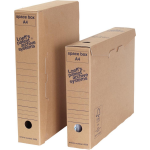 Loeff's Archiefdoos Space Box, Ft 320 X 240 X 60 Mm,, Pak Van 8 Stuks - Bruin