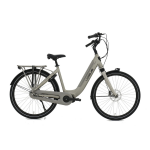 Vogue Mestengo Elektrische stadsfiets dames 50cm mat grijs Mat grijs