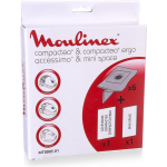 Moulinex Stofzuigerzakken Compacteo Mt0005 01 6 Stuks