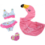 Heless Flamingo Zwemset Poppen 35-45 Cm - Roze