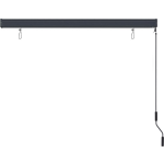 Vidaxl Rolgordijn Voor Buiten 170x250 Cm En Wit - Blauw