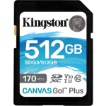 Kingston Canvas Go Plus 512GB - Zwart