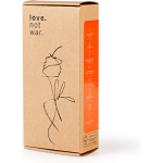 Love Not War - Liebe Orange - Goud