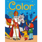 Sinterklaas Color kleurblok / Saint-Nicolas Color bloc de coloriage