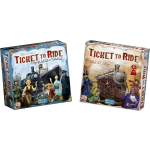 Days of Wonder Ticket To Ride Spellenbundel - Bordspel - 2 Stuks - Rails And Sails & Usa (Basisspel)