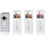 Smartwares Dic-22132 Video Intercom Systeem Voor 3 Appartementen - Blanco