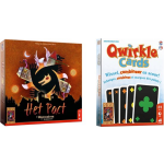 999Games Spellenbundel - Kaartspel - 2 Stuks - De Weerwolven Van Wakkerdam: Het Pact & Qwirkle