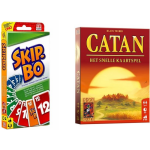 999Games Spellenbundel - Kaartspel - 2 Stuks - Skip-bo & Catan: Het Snelle Kaartspel