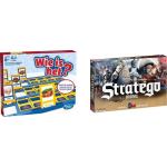 Hasbro Spellenbundel - Bordspel - 2 Stuks - Wie Is Het? & Stratego