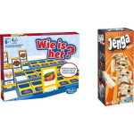 Hasbro Spellenbundel - Bordspel - 2 Stuks - Wie Is Het? & Jenga