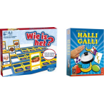 Hasbro Spellenbundel - Bordspel - 2 Stuks - Wie Is Het? & Halli Galli