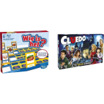 Hasbro Spellenbundel - Bordspel - 2 Stuks - Wie Is Het? & Cluedo