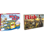 Hasbro Spellenbundel - Bordspel - 2 Stuks - Wie Is Het? & Risk
