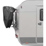 PROPLUS Caravan/camper Fietsen Beschermhoes 150 X 122 Cm - Camper/caravan Toebehoren/accessoires - Zwart