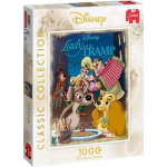 Jumbo Legpuzzel Classic Disney Lady En De Vagebond 1000-delig