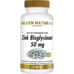 Golden Naturals Zink bisglycinaat 50mg