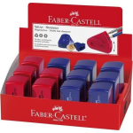 Faber Castell Puntenslijper Faber-castell ""Sleeve""/blauw 2 Gaats - Rojo