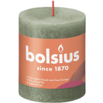 Bolsius Stompkaars Fresh Olive Ø68 Mm - Hoogte 8 Cm - Olijf - 35 Branduren - Groen