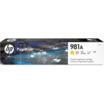 HP Inktpatroon geel (HP 981A),6.000 pagina's J3M70A Replace: N/A